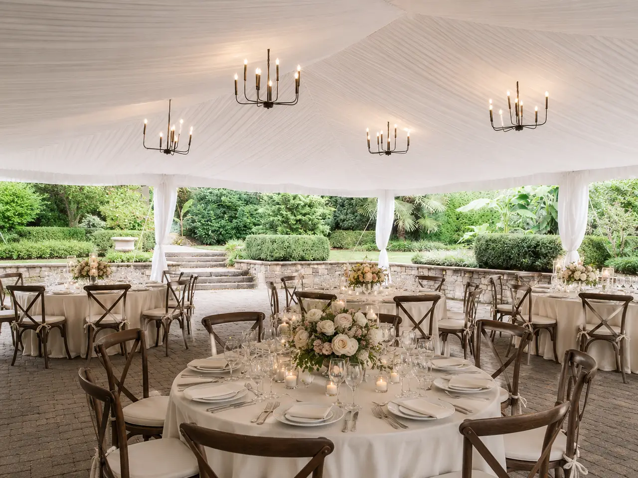 Chateau Lill tented reception