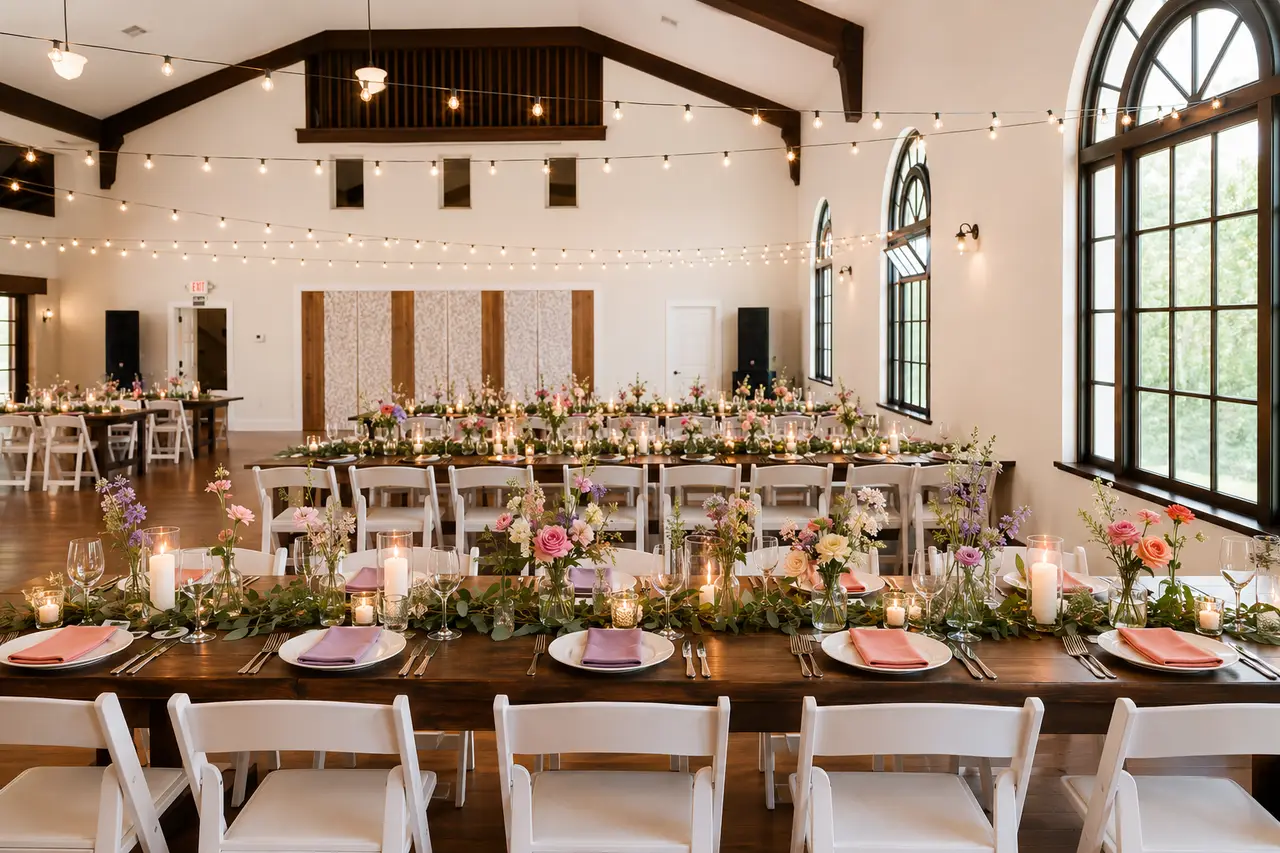 Fremont Abbey Arts Center cozy reception