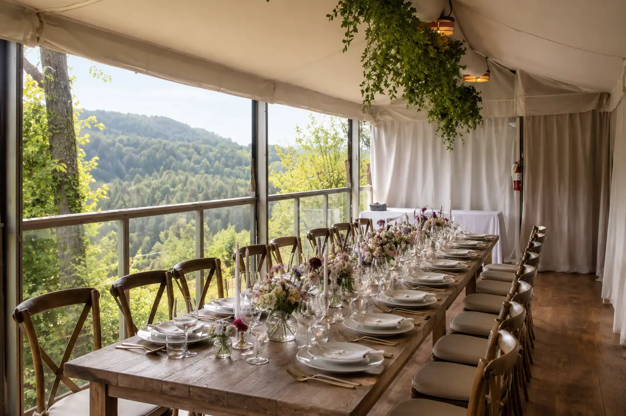 Salish Lodge & Spa intimate reception