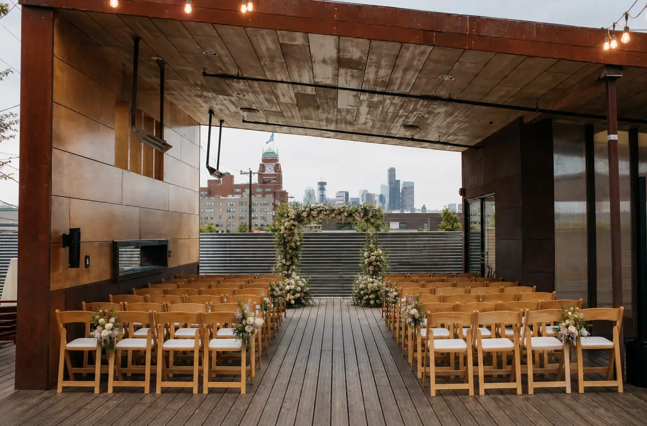 WithinSodo rooftop ceremony
