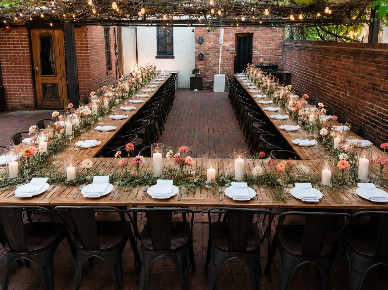 Iron Gate Restaurant patio reception