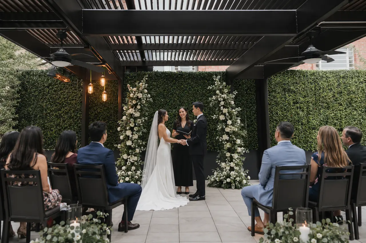 Viceroy Washington DC romantic ceremony