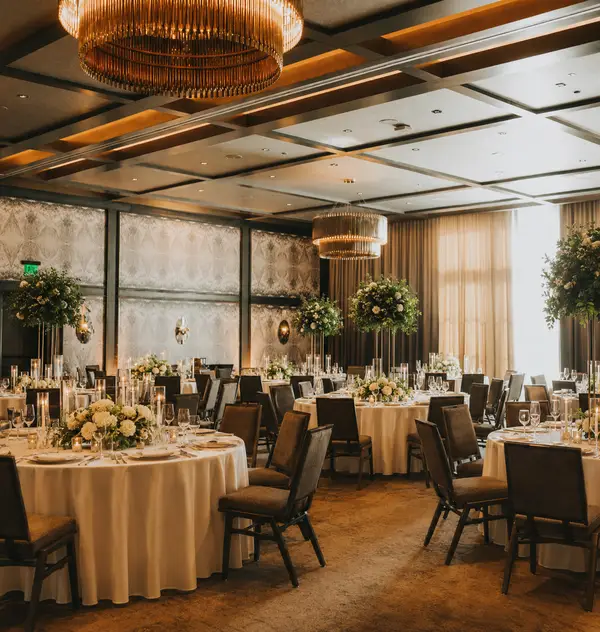 Hotel Van Zandt ballroom seating