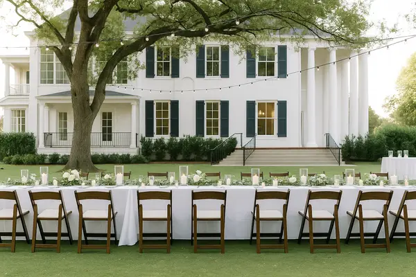 Woodbine Mansion garden reception