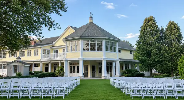 Butternut Farm Golf Club garden ceremony