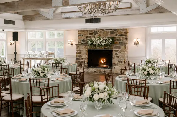 Camp Kiwanee elegant wooded reception