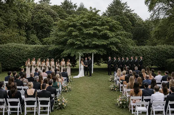 Floriana garden ceremony