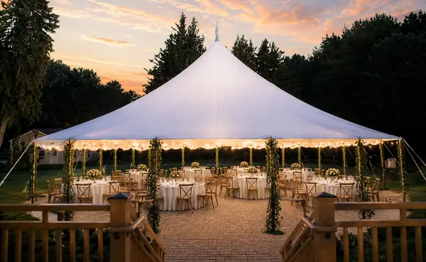 The Stevens Estate at Osgood Hill boston tented reception