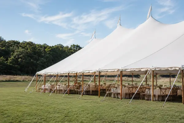 Bourne Farm affordable tented wedding reception venue in cape cod