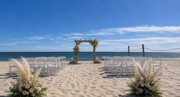 By the Sea Guests cape cod beach wedding
