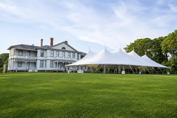 Martha's Vineyard Museum tented wedding reception cost breakdown