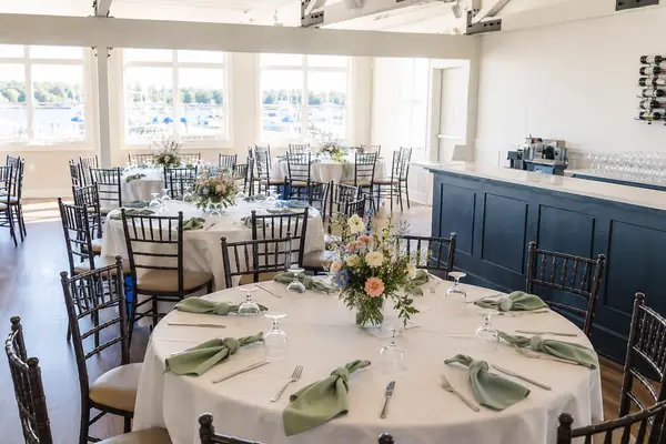 Merrills on the Waterfront waterside wedding reception