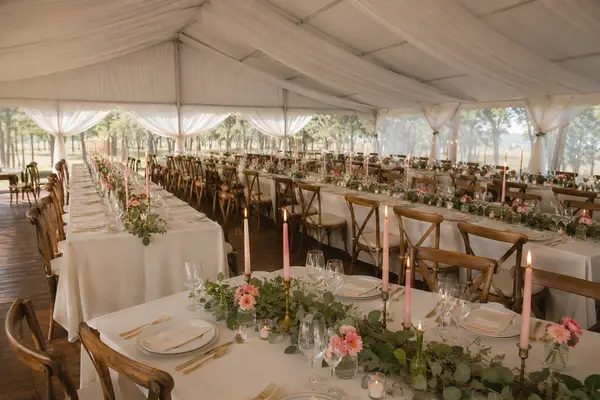 Runnymede tented reception