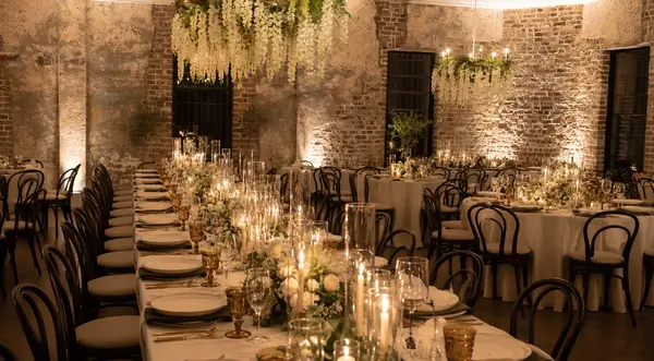 Twenty-One Magazine elegant historic reception