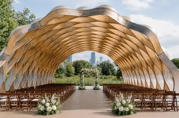 Tigerlily Events at Lincoln Park Zoo ceremony