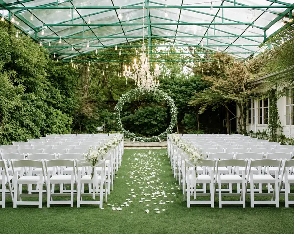 The Magnolia Terrace ceremony