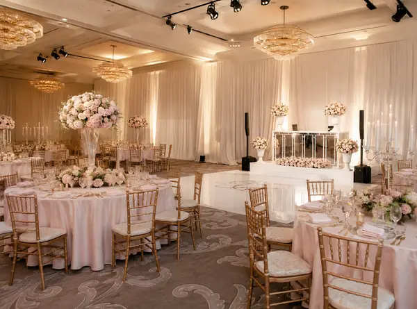 Warwick Melrose Hotel Dallas ballroom reception
