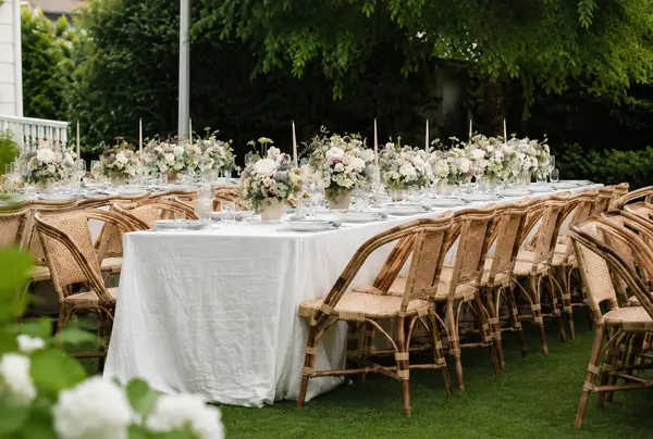 The Maidstone elegant hamptons garden reception