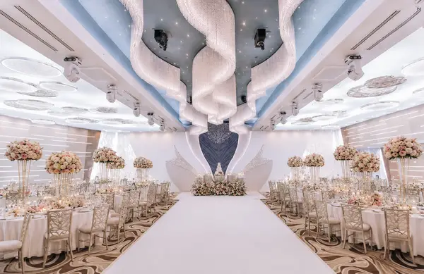 Aurora Banquet Hall elegant ballroom reception
