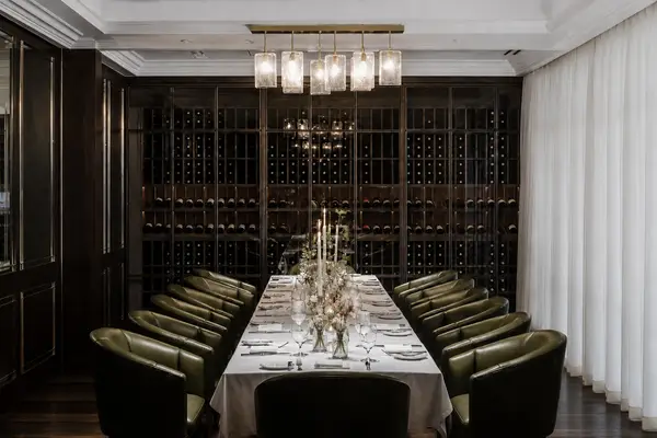 Baltaire private dining room for micro weddings or rehearsal dinners
