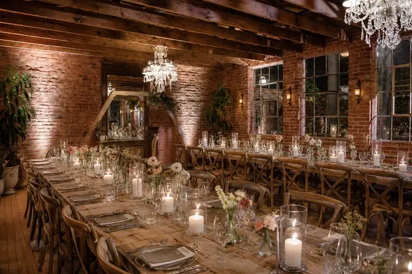 Carondelet House industrial los angeles wedding reception