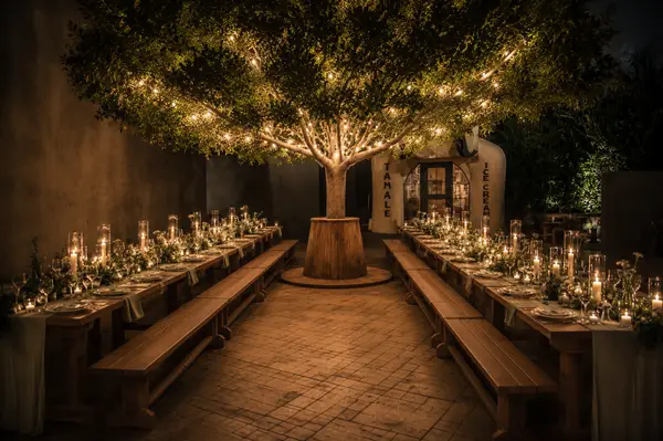 Idle Hour courtyard reception