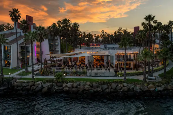 The Maya Long Beach waterfront reception