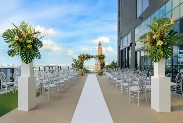 Gale Miami Hotel & Residences waterfront ceremony