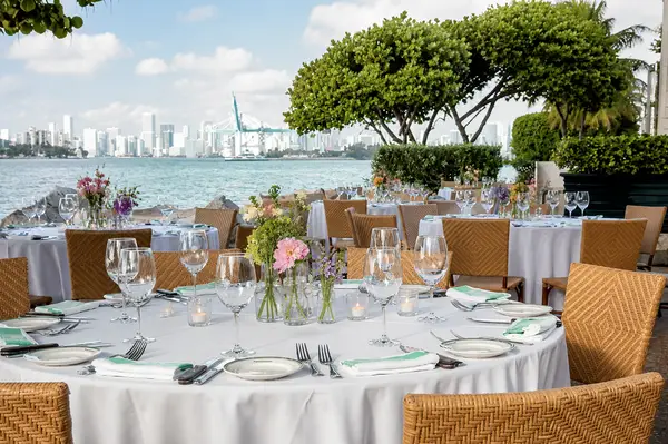 Smith & Wollensky Miami Beach waterside reception