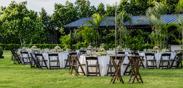 Sunset Ranch Miami garden reception