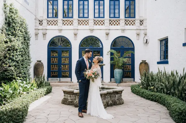 The Young Mansion bridal portrait
