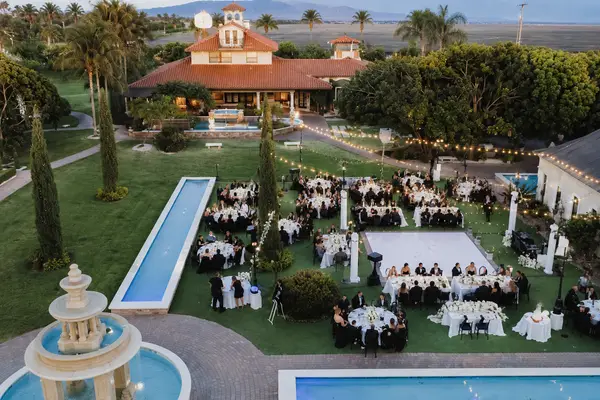 Villa Toscana Miami garden reception