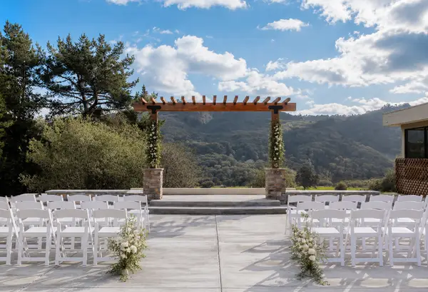 Fairview Laguna Seca hillside ceremony