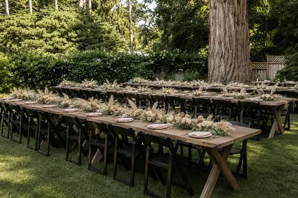 The Felton Guild garden reception