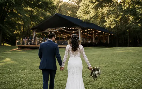 Rural Hill Farm tented reception