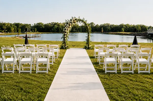 Sugarfoot lakeside ceremony