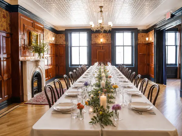 Gage & Tollner intimate reception