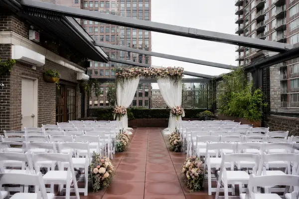 Midtown Loft & Terrace rooftop ceremony