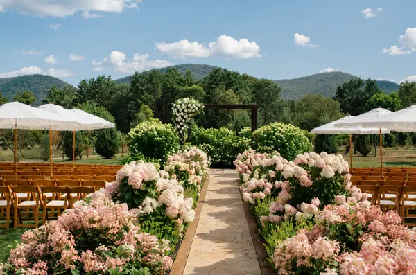 The Promise Gardens outdoor ceremony