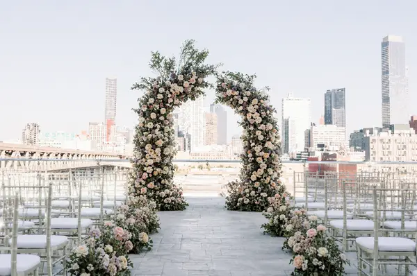 The Ravel Hotel rooftop ceremony