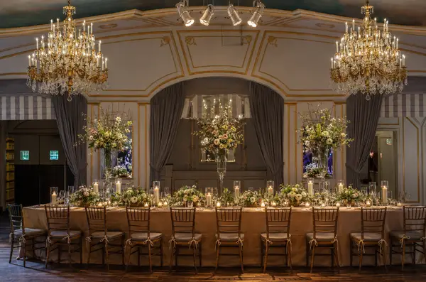 The St. Regis New York elegant ballroom reception