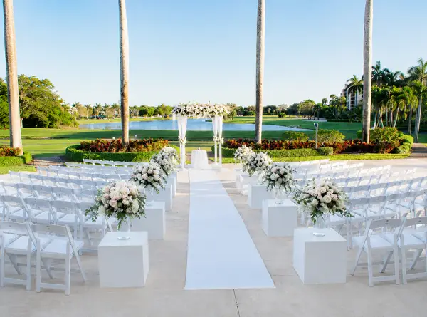 The Club at Boca Pointe ceremony