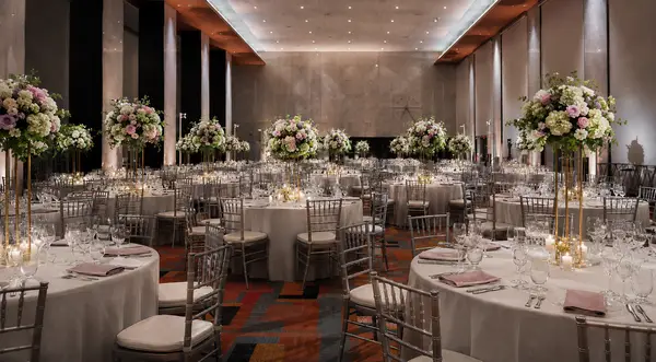Loews Philadelphia Hotel modern ballroom reception