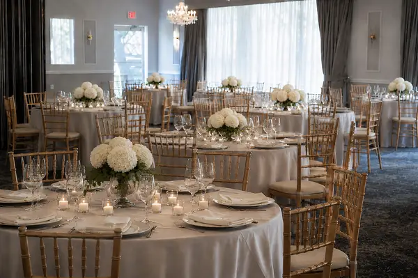 The Club at Twin Lakes ballroom reception