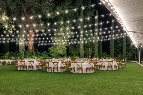 Falkner Winery garden reception