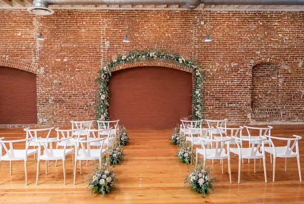 The Sinclair on G Street industrial affordable wedding ceremony