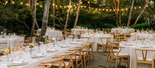 Olema House garden courtyard reception