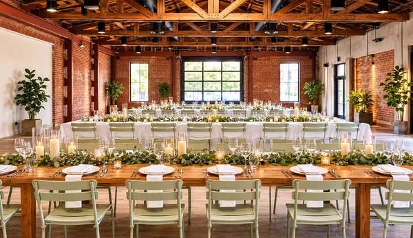 Palomino industrial wedding reception