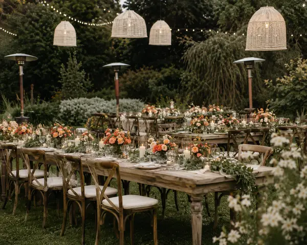 Taft Gardens & Nature Preserve courtyard reception