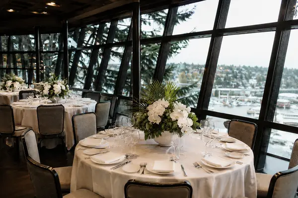 Canlis romantic wedding reception